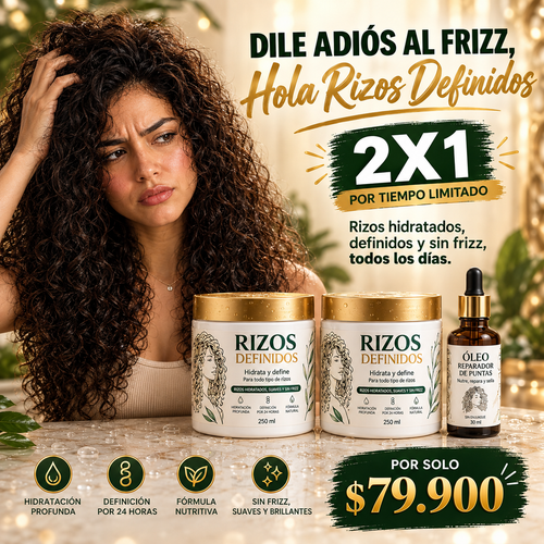 CREMA RIZOS DEFINIDOS + OLEO REPARADOR